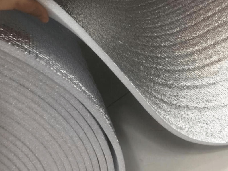 Cuộn Xốp PE Foam Tráng Bạc